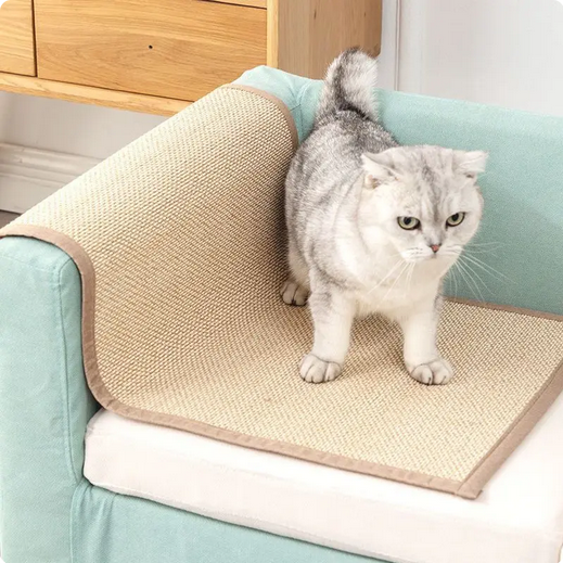 Natural Bamboo Cat Scratcher Furniture Protector