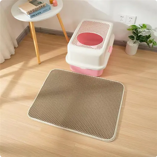 Cat Litter Mat - Waterproof, Double-Layer, Skidproof